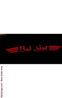 "Bad Girl" tube top