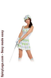 4 pc Golf Teese Costume