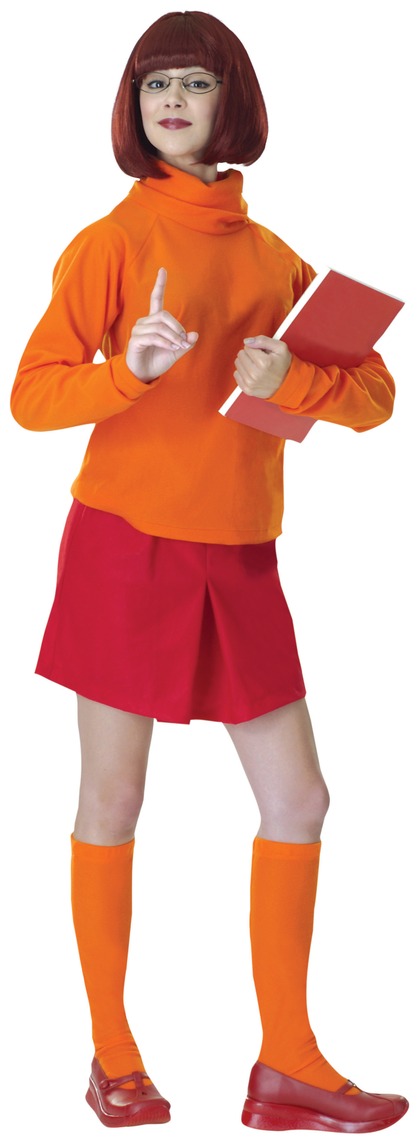 Scooby-Doo Velma Adult Costume - SpicyLegs.com