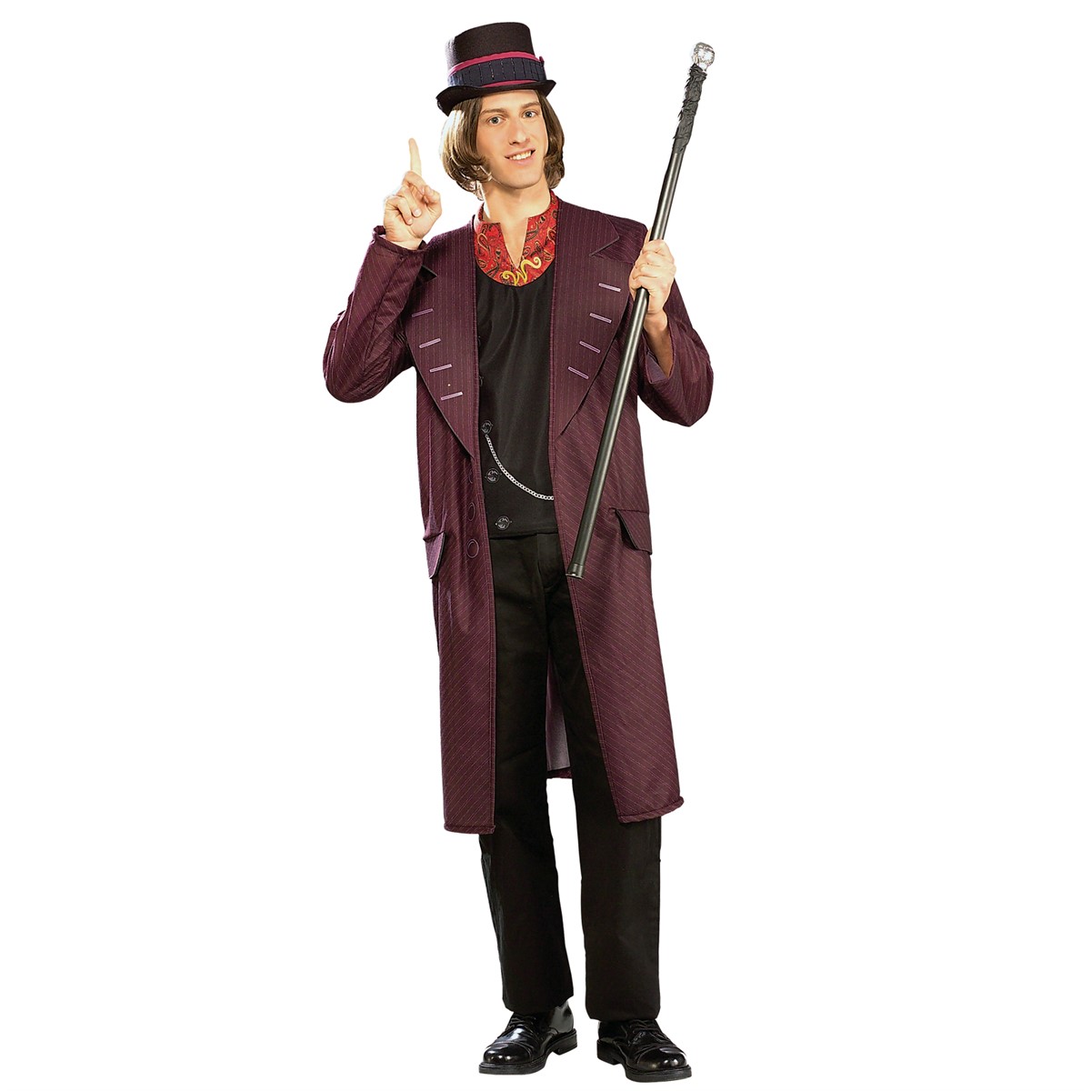 Charlie and the Chocolate Factory Willy Wonka Adult Costume Charlie and the Chocolate Factory Willy Wonka Adult Costume