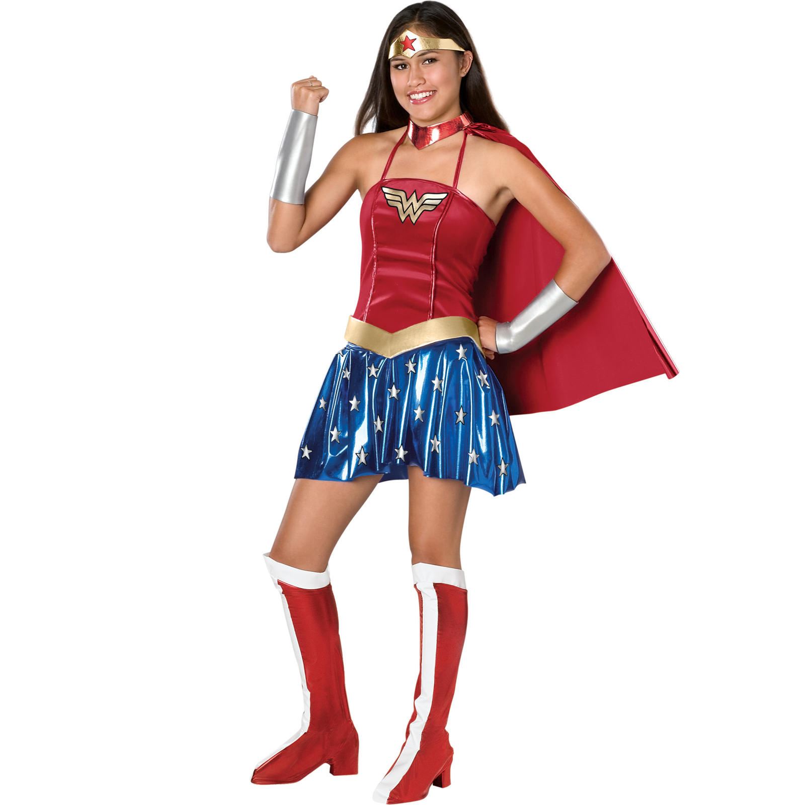 Justice League DC Comics Wonder Woman Teen Costume - SpicyLegs.com