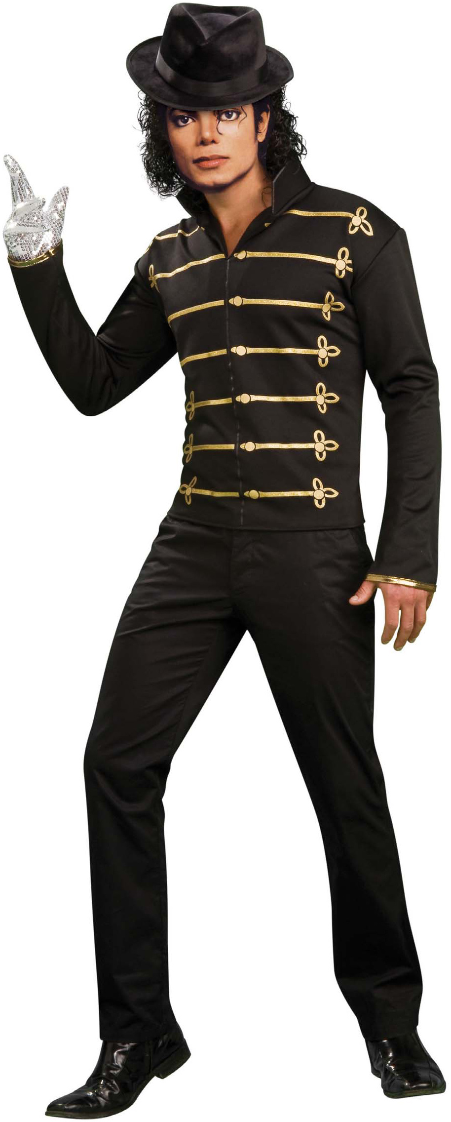 Michael Jackson Military Printed Jacket Adult Costume - SpicyLegs.com