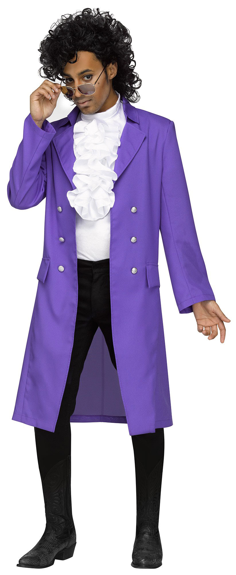 Purple Rain Plus Jacket Adult Costume SpicyLegs
