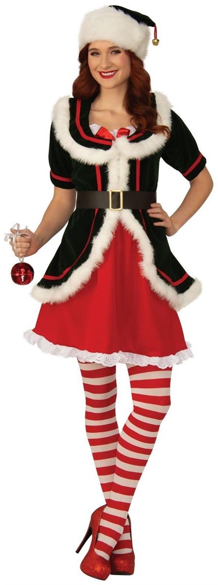 Womens Deluxe Elf Costume