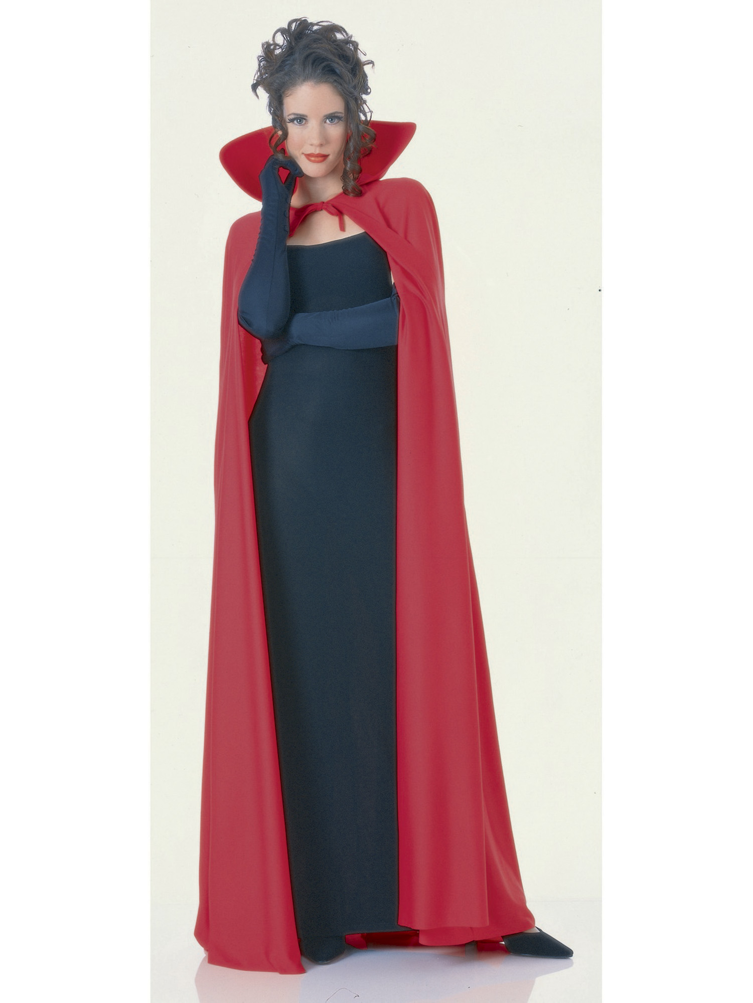 red cape suit