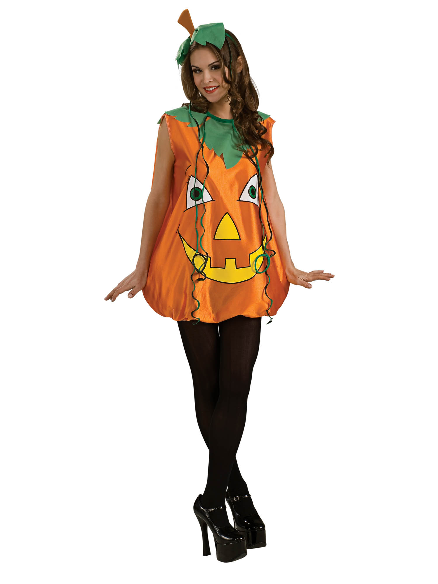 Adult Pumpkin Pie Costume - SpicyLegs.com