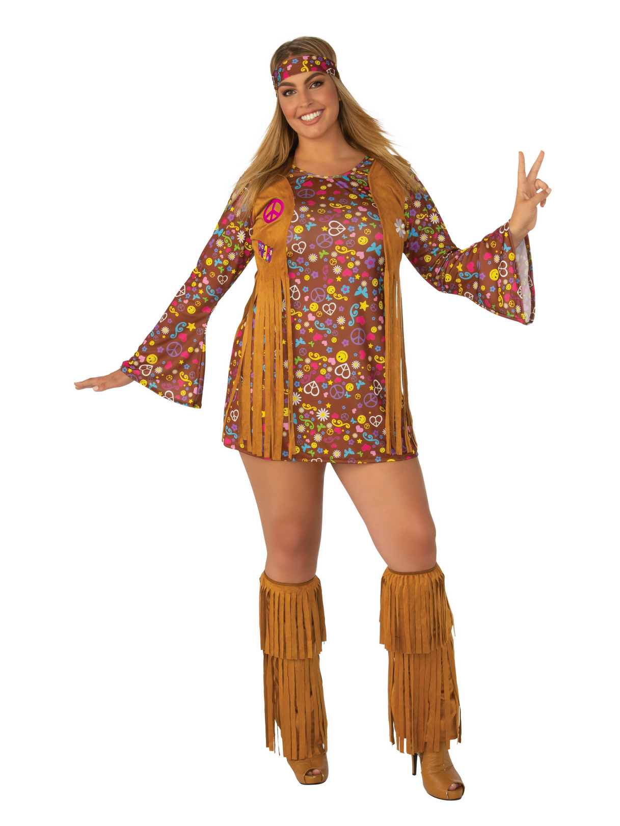 Plus size hippie outfits top