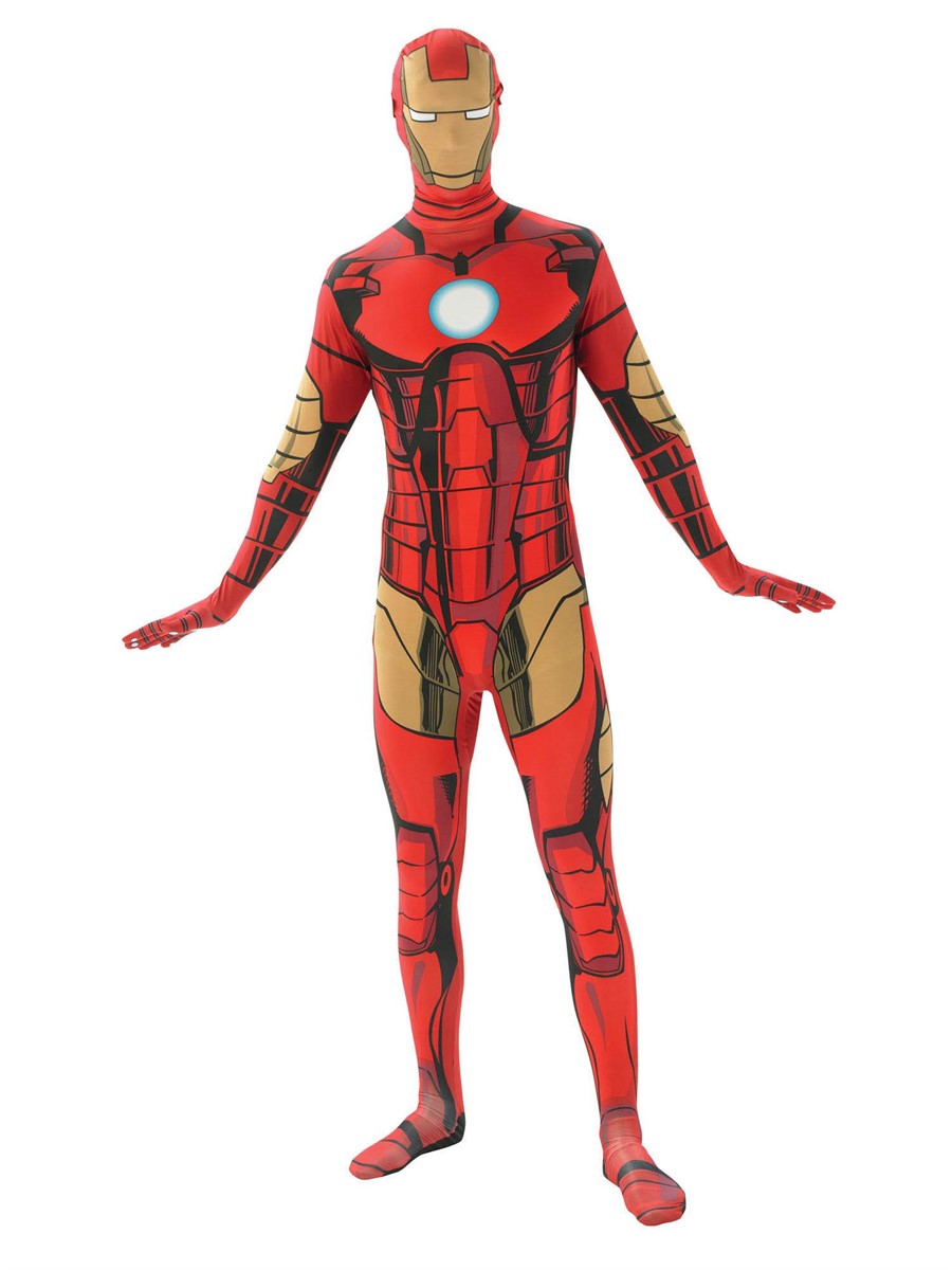 Mens Iron Man Second Skin Costume