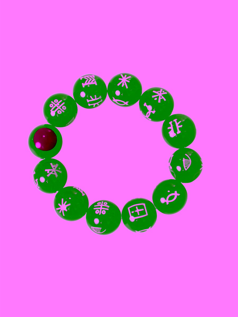 Black Panther Kimoyo Bead Bracelet