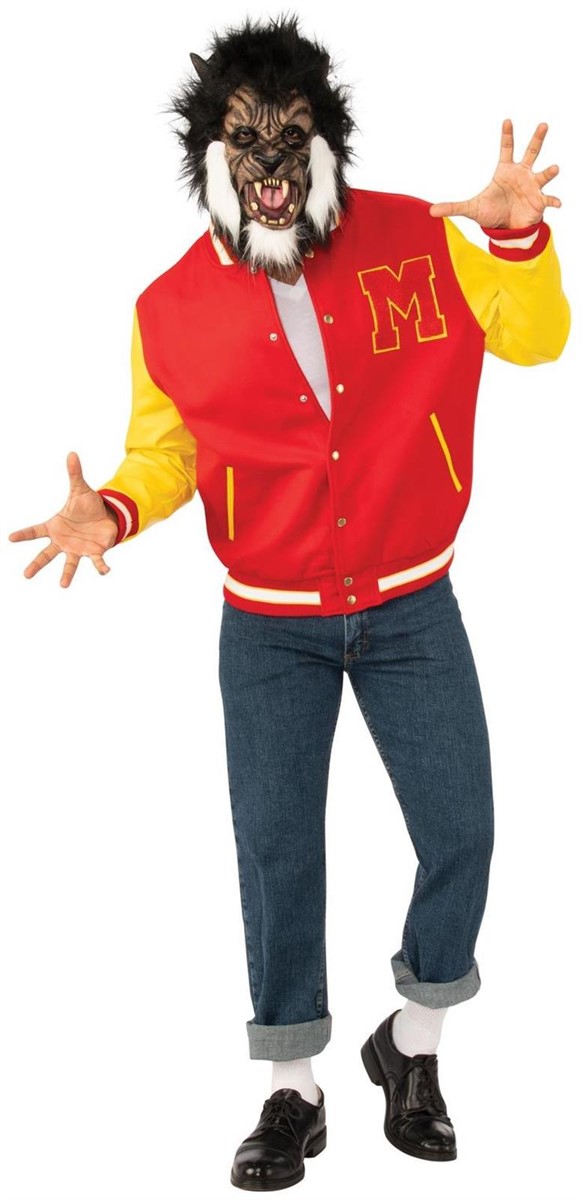 Adult Michael Jackson Thriller Werewolf Jacket And Mask Set Costume adult-michael-jackson-thriller-werewolf-jacket-and-mask-set-costume