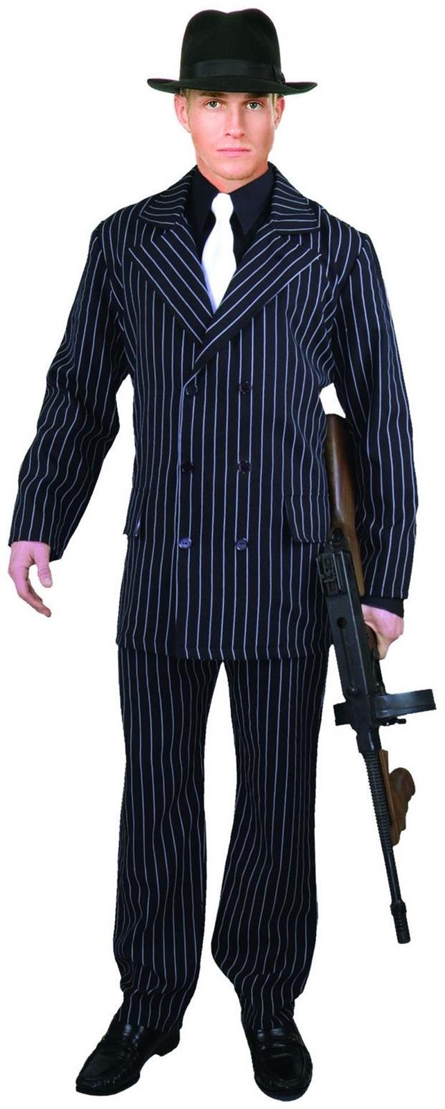 Gangster Suit 6 Buttons Costume - SpicyLegs.com