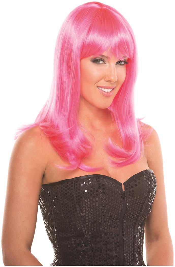 Solid Color Hollywood Wig