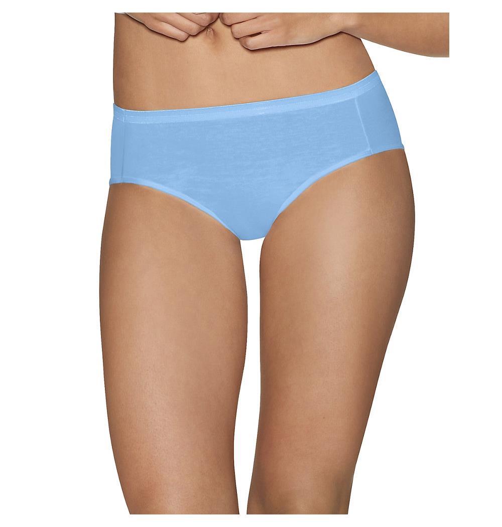 Hanes Ultimate Comfort Cotton Women's Hipster Panties 5-Pack - SpicyLegs.com