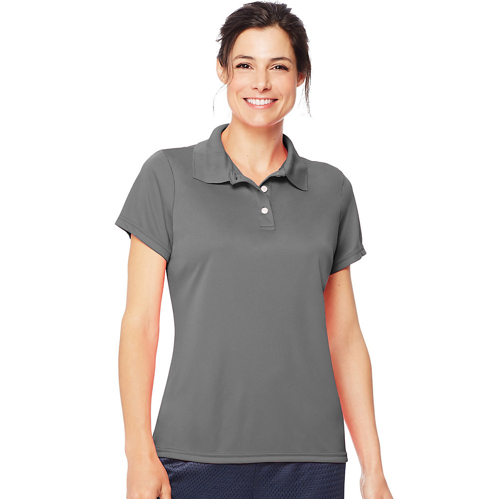 Hanes Cool DRI Women's Polo - SpicyLegs.com