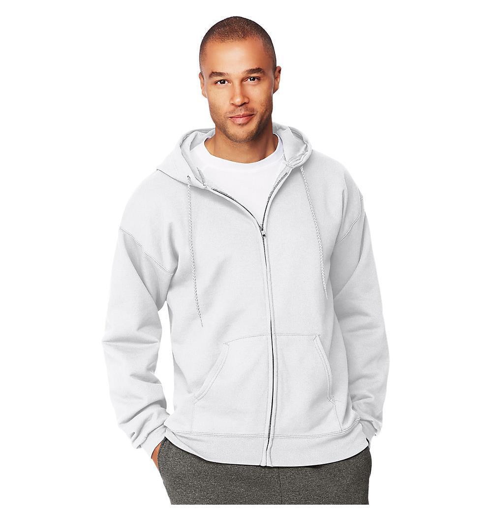 Hanes Men’s Ultimate Cotton Heavyweight Full Zip Hoodie (F280 ...