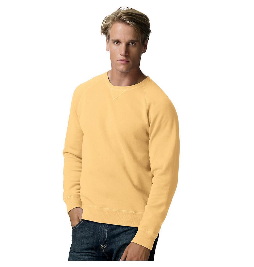 Hanes Men’s Nano Premium Lightweight Crewneck Sweatshirt - SpicyLegs.com