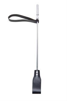 TRIPLE X LEATHER CROP WITH METAL HANDLE