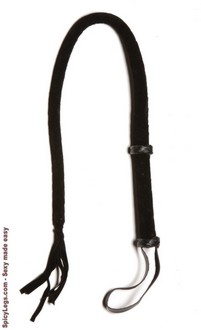 The Master Whip- Black