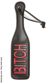Talk Dirty To Me Paddle- Bit*h