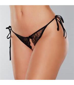 Open Lace Panty. Tie up sides.