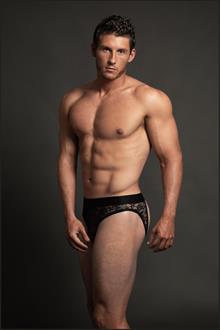 Lace Open Back Brief