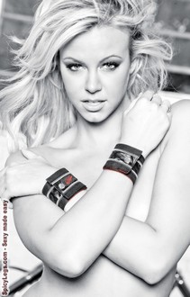 Faux Leather Zip Wrist Cuffs