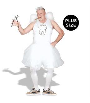 Tooth Fairy Adult Plus Costume