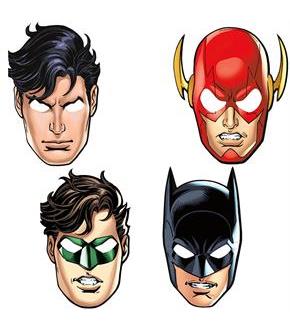 Justice League Party Masks(8)