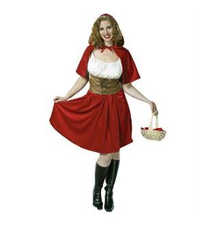 Red Riding Hood Plus Adult Costume