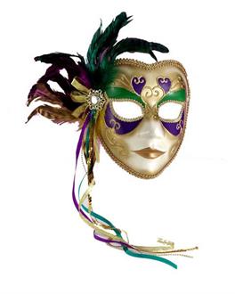 Deluxe Mardi Gras Mask