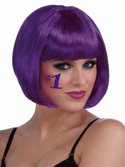 Purple Adult Bob Wig