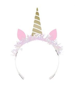 Sparkle Unicorn Paper Tiaras (8)