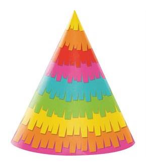 Fiesta Fun Party Hats (8)