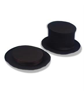 Collapsible Top Hat Black Child