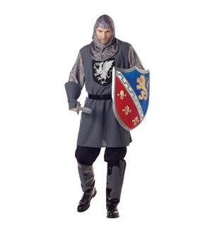 Valiant Knight Plus Adult Costume
