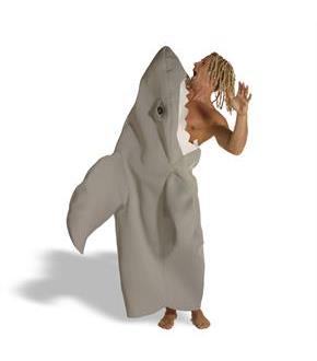 Shark Attack Adult Costume