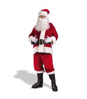 Rich Velvet Santa Suit Costume
