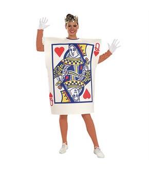 Queen of Hearts Card Adult Costume