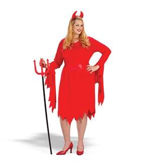 Devil Adult Plus Costume