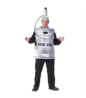 Beer Keg Adult Costume