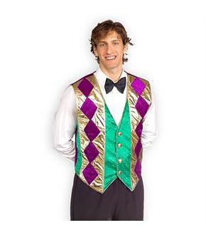 Mardi Gras Vest