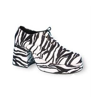 Zebra Platform Adult Shoes