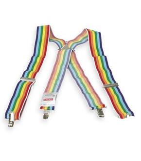 Bozo Suspenders Adult