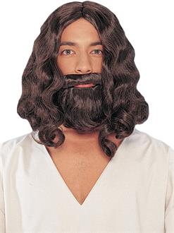 Biblical (Brown) Wig And Beard