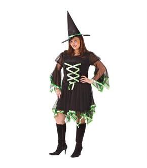 Ribbon Witch Plus Adult Costume