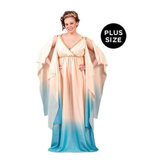 Atlantis Goddess Adult Plus Costume