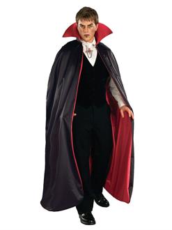 Reversible Deluxe Lined Vampire Cape (Red/Black)