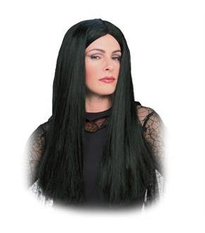 Morticia Adult Wig