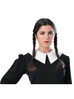 The Addams Family Wednesday Wig Adult