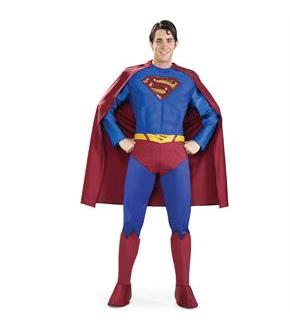Supreme Superman Muscle Chest (Lycra) Adult